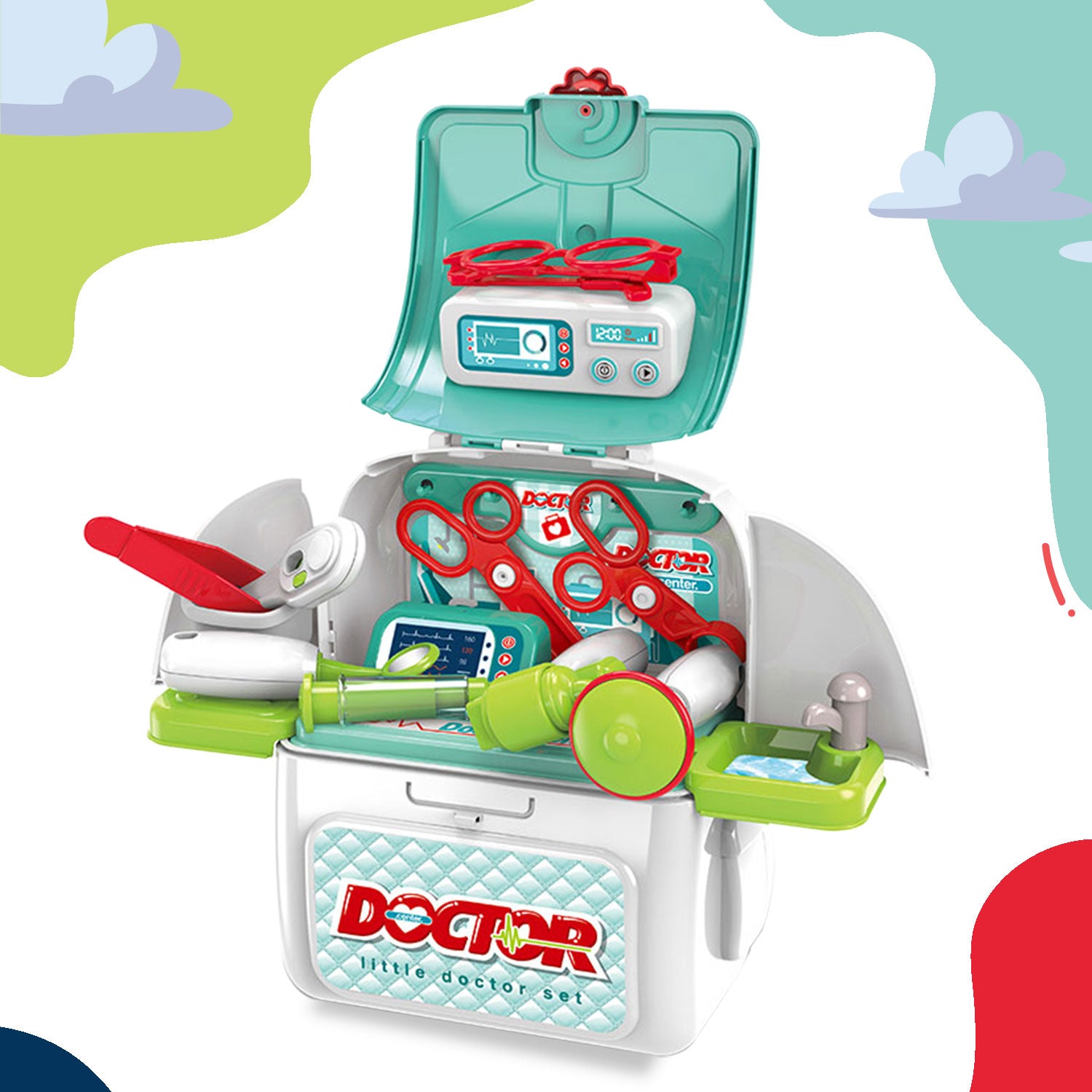Doctor Backpack Toy Set