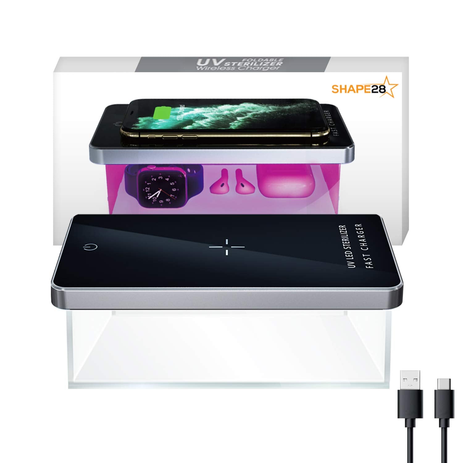 Phone Sterilizer and  Fast Wireless Charger