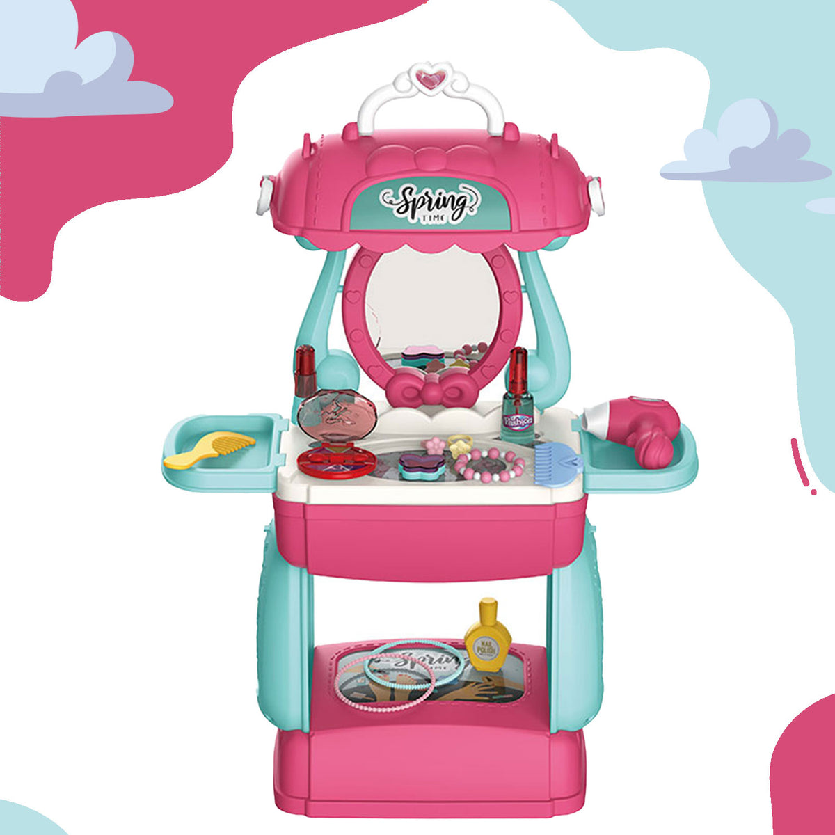 Beauty Bag Toy Set - Pretend Makeup Set