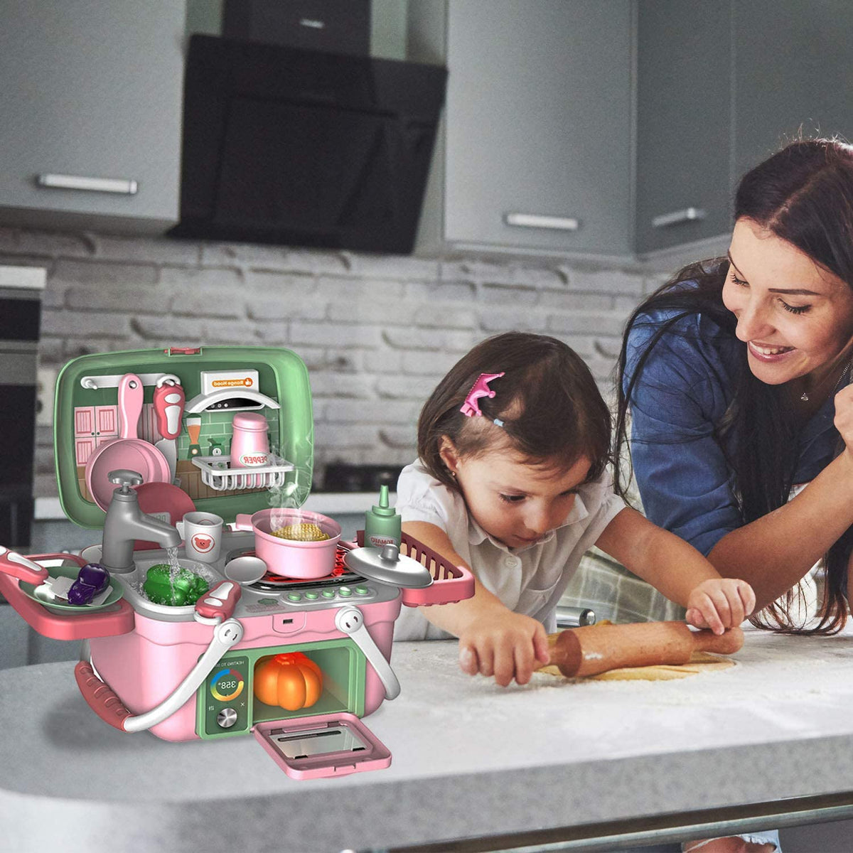 Kitchen Basket Toy Set
