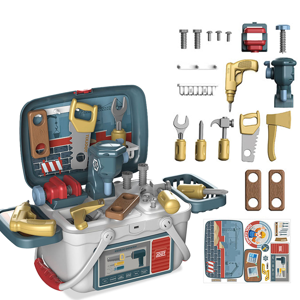 Tool Basket Toy Set