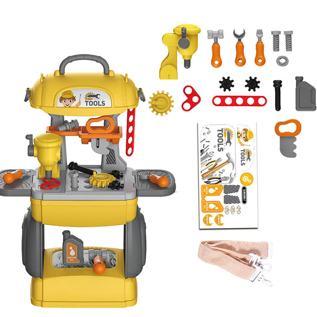 Tool Bag Toy Set