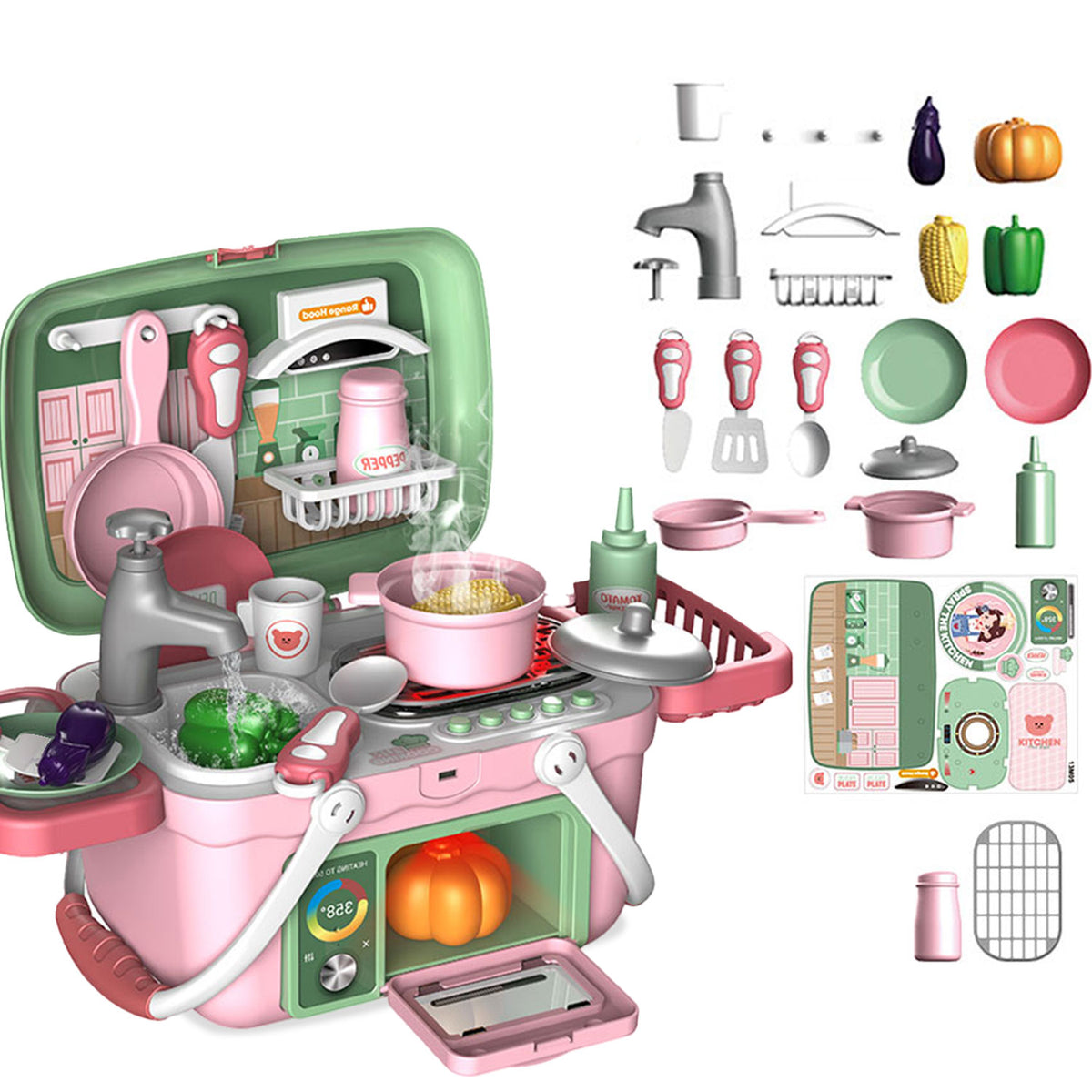 Kitchen Basket Toy Set