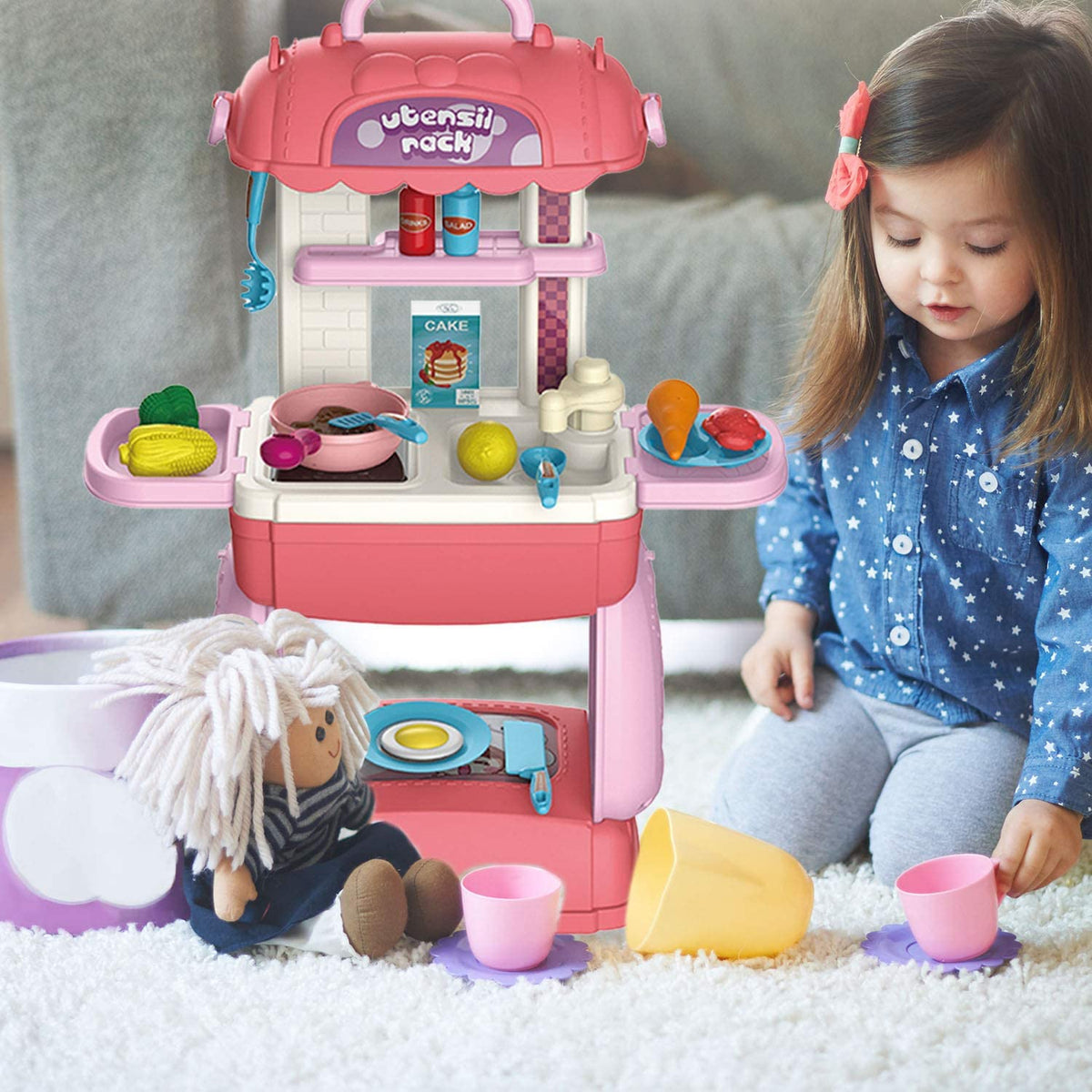 Kitchen Bag Toy Set
