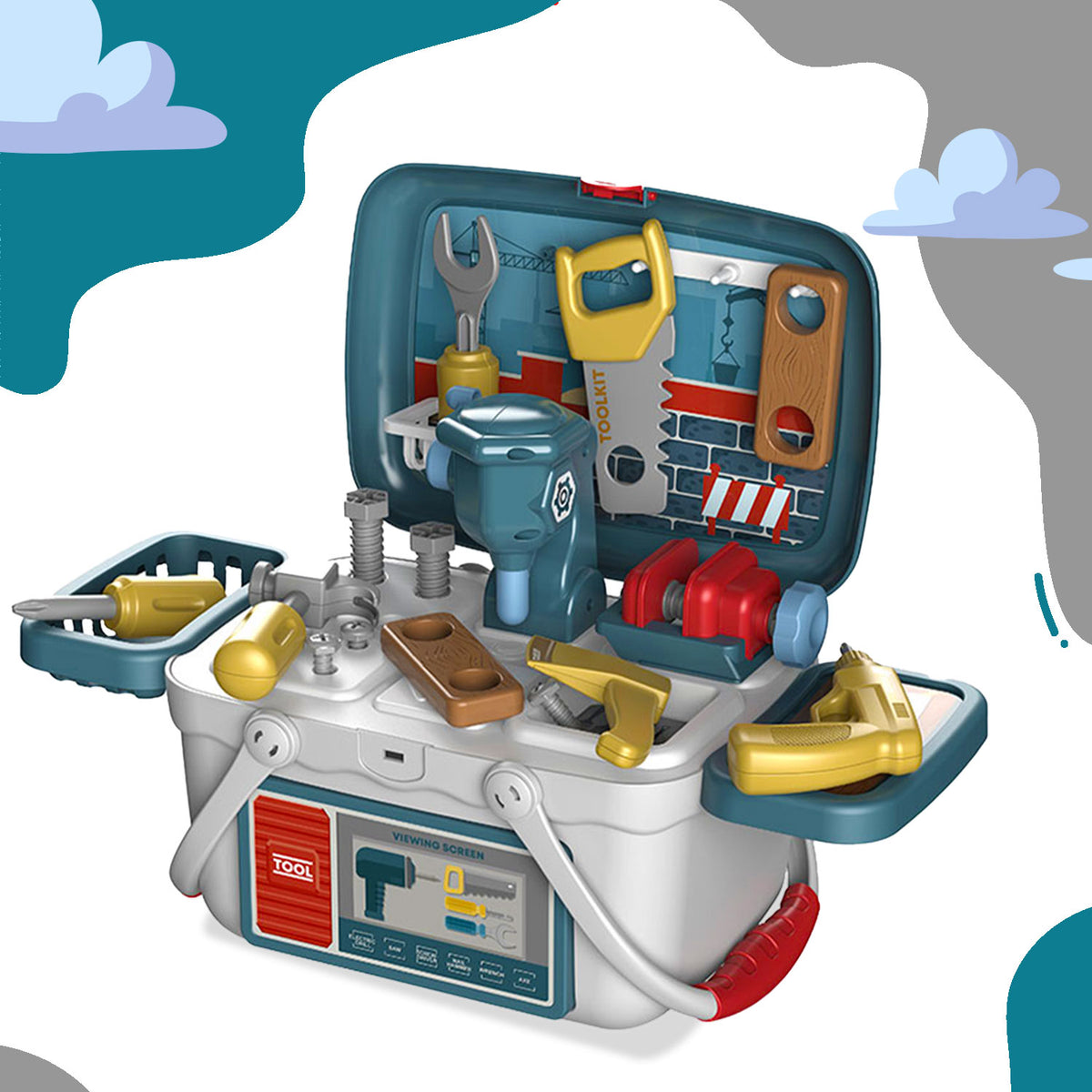 Tool Basket Toy Set