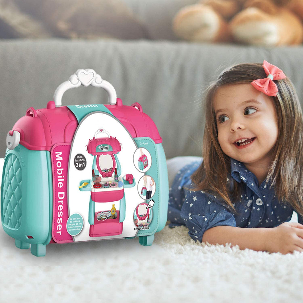 Beauty Bag Toy Set - Pretend Makeup Set
