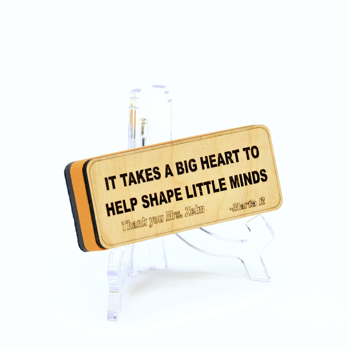 Personalized Magnetic Whiteboard Eraser