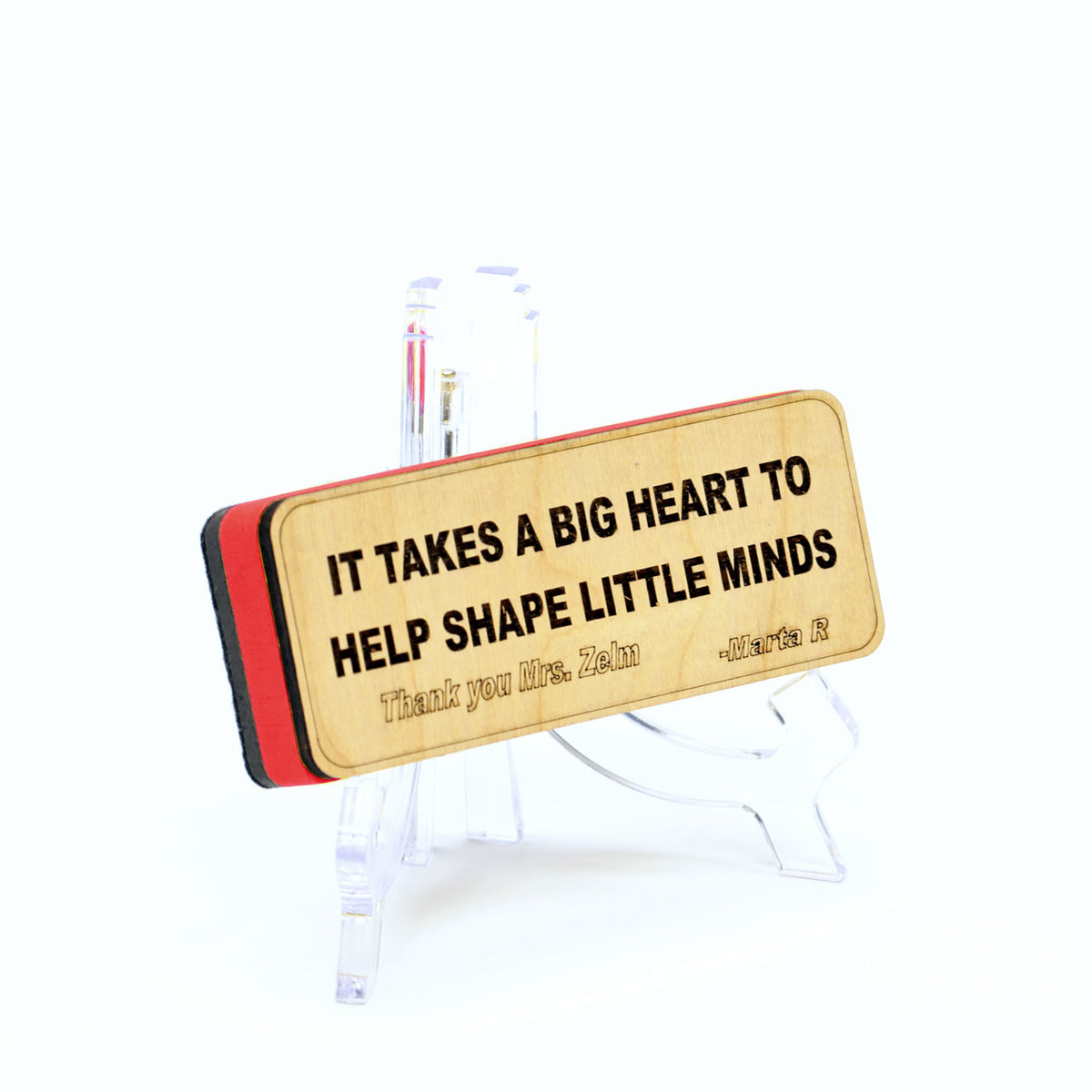 Personalized Magnetic Whiteboard Eraser