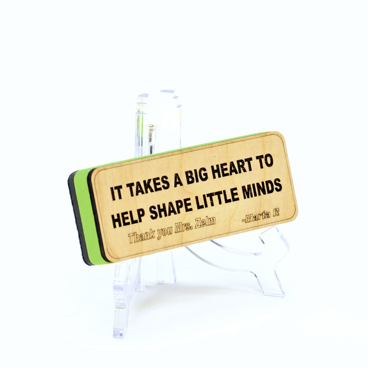 Personalized Magnetic Whiteboard Eraser