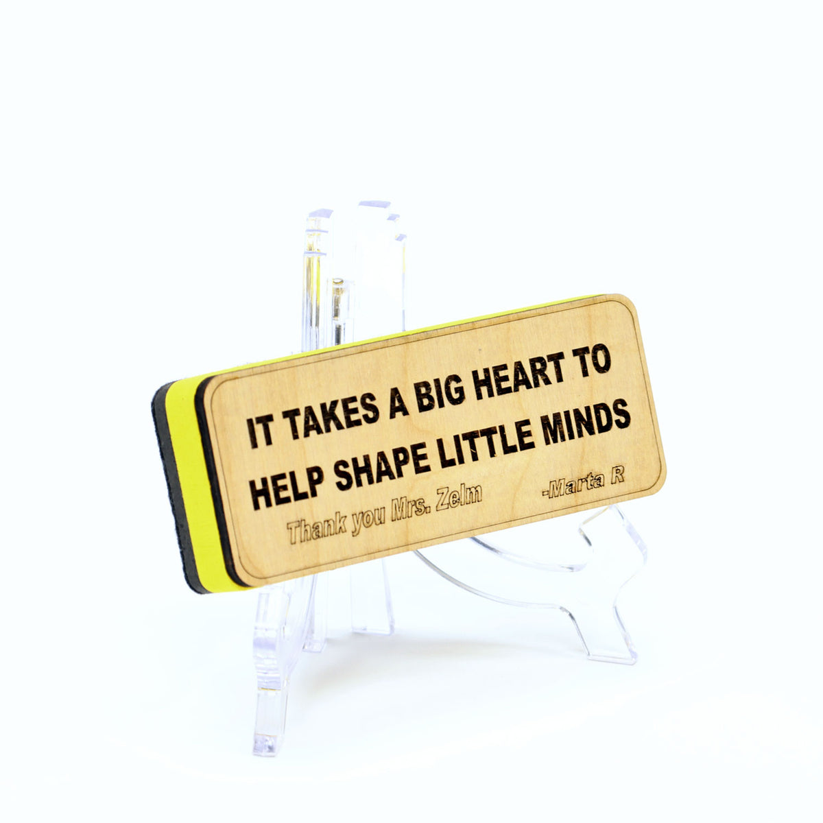 Personalized Magnetic Whiteboard Eraser