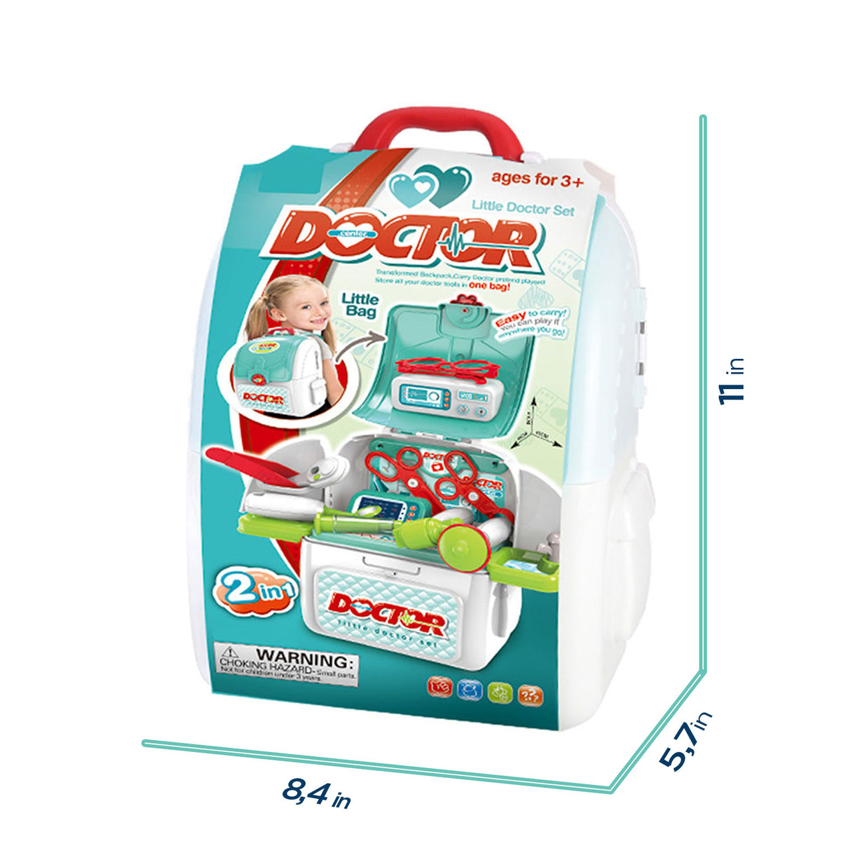 Doctor Backpack Toy Set