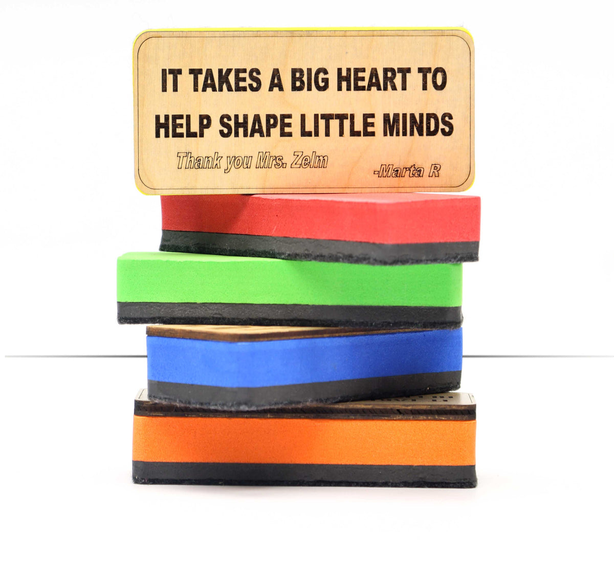 Personalized Magnetic Whiteboard Eraser