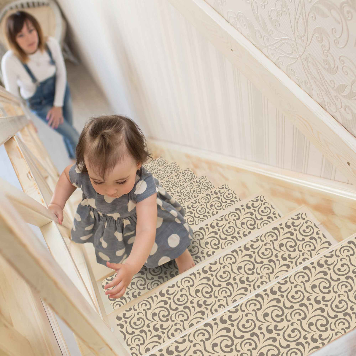 Ultra-Thin Stair Mats 9" x 26" ( 1/10 Inch Thick)