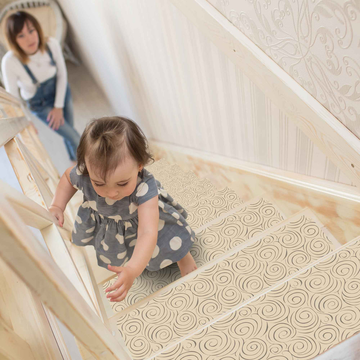 Ultra-Thin Stair Mats 9" x 26" ( 1/10 Inch Thick)