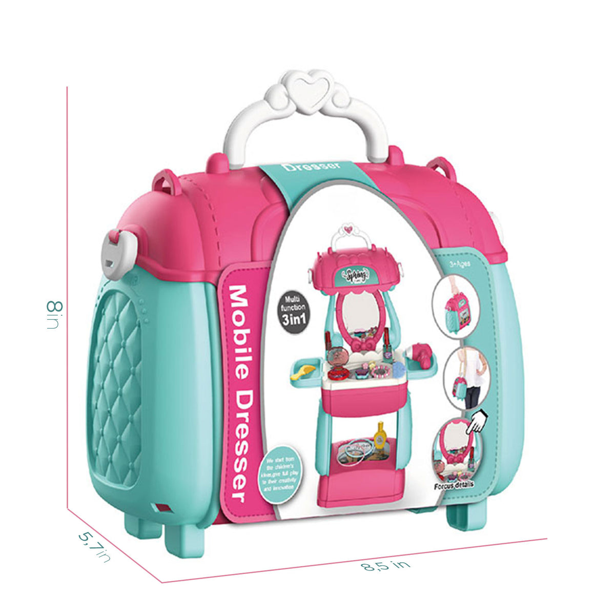 Beauty Bag Toy Set - Pretend Makeup Set