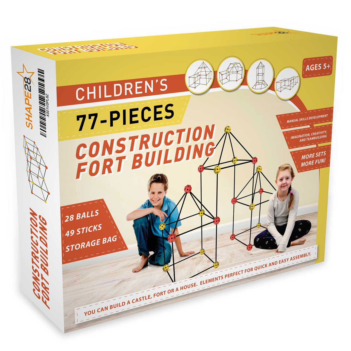 Construction Fort - Glow in The Dark