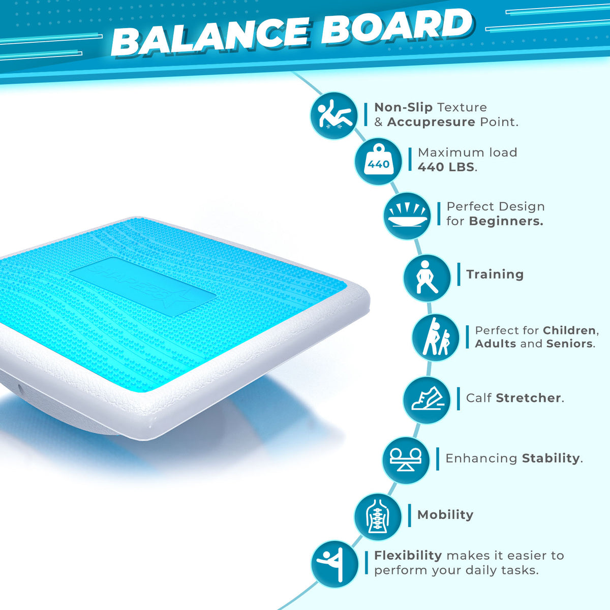 Balance Board Exercise Equipment - Balance Equipment Physical Therapy